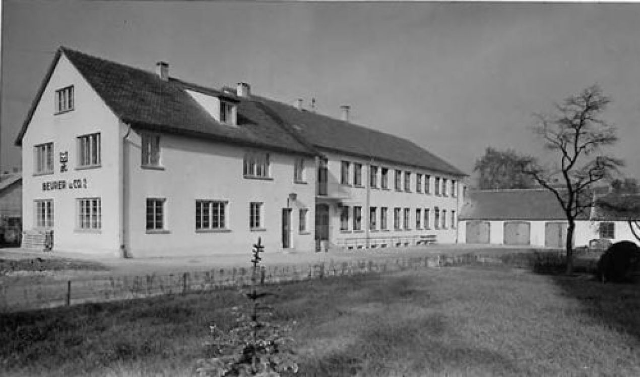 Beginn des Wiederaufbaus an der Söflinger Straße