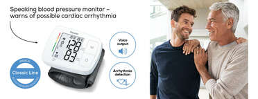 Beurer talking wrist blood pressure monitor BC 21 Product picture