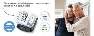 Beurer BC 28 wrist blood pressure monitor Product picture