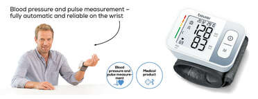 Beurer BC 28 wrist blood pressure monitor Product picture