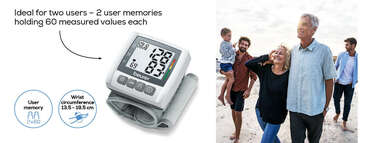 Beurer BC 30 wrist blood pressure monitor Product picture