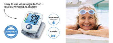 Beurer BC 44 wrist blood pressure monitor Product picture