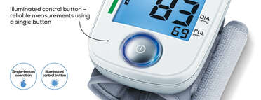 Beurer BC 44 wrist blood pressure monitor Product picture