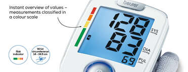 Beurer BC 44 wrist blood pressure monitor Product picture