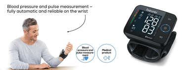 Beurer BC 54 Bluetooth® wrist blood pressure monitor Product picture