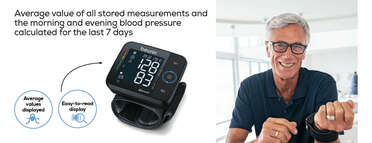 Beurer BC 54 Bluetooth® wrist blood pressure monitor Product picture