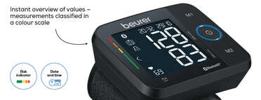 Beurer BC 54 Bluetooth® wrist blood pressure monitor Product picture