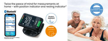 Beurer BC 87 Bluetooth® wrist blood pressure monitor Product picture