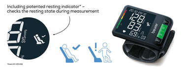 Beurer BC 87 Bluetooth® wrist blood pressure monitor Product picture