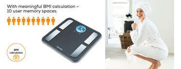 Beurer BF 195 diagnostic bathroom scale Product picture