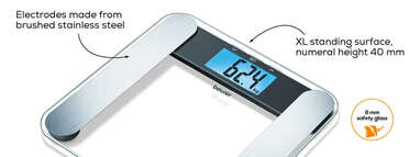 Beurer BF 220 diagnostic bathroom scales Product picture