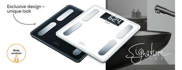 Beurer BF 400 SignatureLine Black diagnostic bathroom scale Product picture