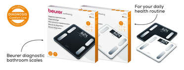 Beurer BF 400 SignatureLine White diagnostic bathroom scale Product picture