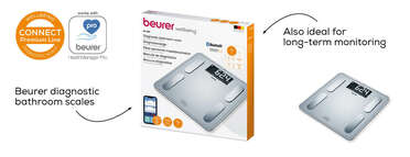 Beurer BF 405 Signature Line diagnostic bathroom scale Product picture