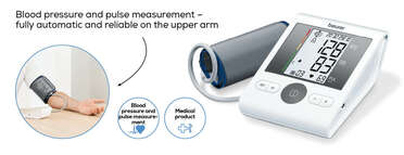 Beurer BM 28 HSD upper arm blood pressure monitor Product picture