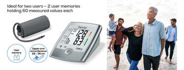 Beurer BM 35 upper arm blood pressure monitor Product picture