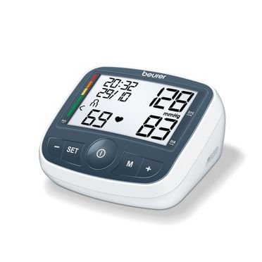 Upper arm blood pressure monitors