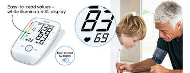 Beurer BM 45 upper arm blood pressure monitor Product picture