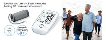 Beurer BM 45 upper arm blood pressure monitor Product picture