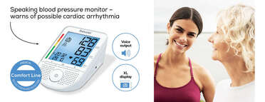 Beurer BM 49 speaking upper arm blood pressure monitor Product picture