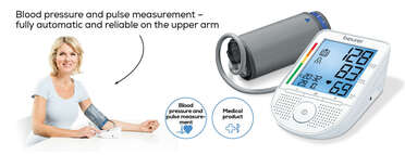 Beurer BM 49 speaking upper arm blood pressure monitor Product picture