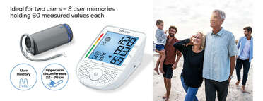 Beurer BM 49 speaking upper arm blood pressure monitor Product picture