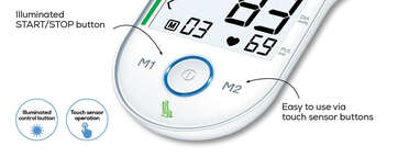 Beurer BM 55 upper arm blood pressure monitor Product picture