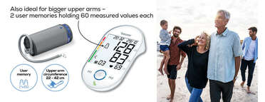 Beurer BM 55 upper arm blood pressure monitor Product picture