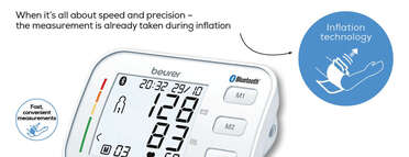 Beurer BM 57 upper arm blood pressure monitor Product picture