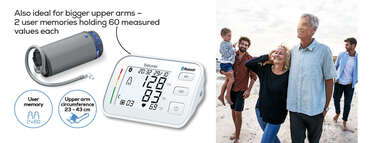 Beurer BM 57 upper arm blood pressure monitor Product picture