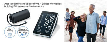 Beurer BM 58 upper arm blood pressure monitor Product picture