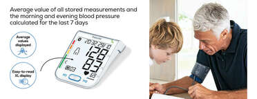 Beurer BM 77 upper arm blood pressure monitor Product picture