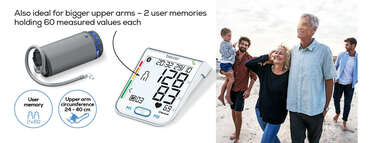 Beurer BM 77 upper arm blood pressure monitor Product picture