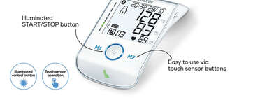 Beurer BM 85 upper arm blood pressure monitor Product picture