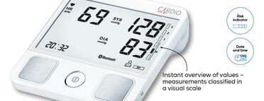 Beurer BM 93 blood pressure monitor with ECG function Product picture