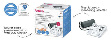 Beurer BM 93 blood pressure monitor with ECG function Product picture