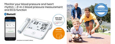 Beurer BM 95 Bluetooth® upper arm blood pressure monitor Product picture