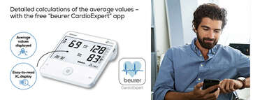 Beurer BM 95 Bluetooth® upper arm blood pressure monitor Product picture