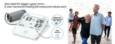 Beurer BM 95 Bluetooth® upper arm blood pressure monitor Product picture