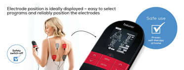 The Beurer EM 59 Digital TENS/EMS device with heat function Product picture