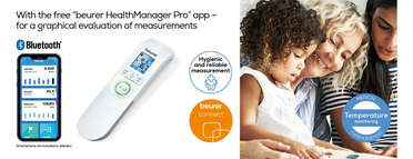 Beurer non-contact thermometer FT 95 Bluetooth® Product picture