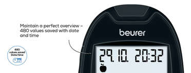 Beurer GL 44 mmol/L blood glucose monitor Product picture