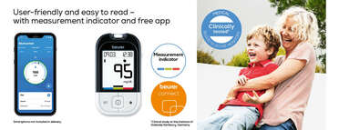 Beurer GL 48 mg/dL Blood glucose monitor Product picture