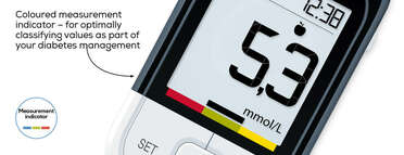 Beurer GL 48 mmol/L Blood glucose monitor Product picture