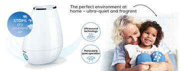 Beurer LB 37 air humidifier in white Product picture