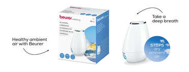 Beurer LB 37 air humidifier in white Product picture