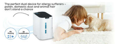 Beurer LR 330 2-in-1 comfort air purifier: air cleaning and air humidification rolled into one Product picture