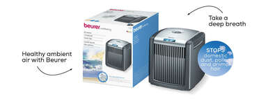 Beurer LW 230 air washer in black Product picture