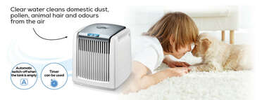 Beurer LW 230 air washer in white Product picture