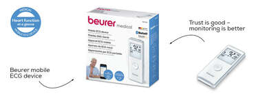 Beurer ME 90 mobile ECG device Product picture